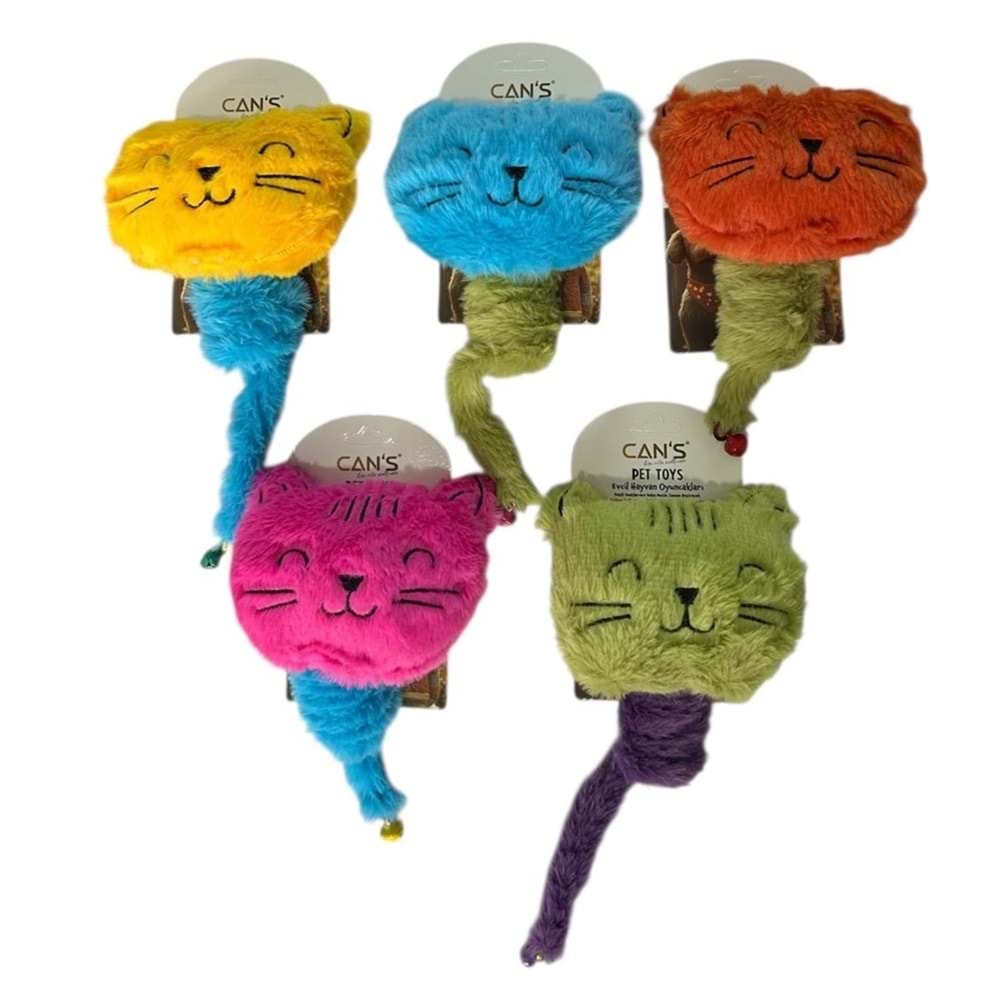 DIAMONDS RD1027 KEDİ KAFALI KUYRUKLU Peluş Oyuncak