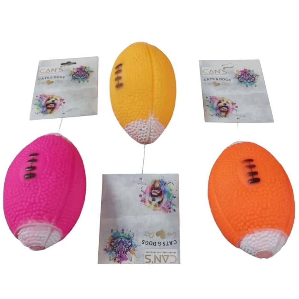 Cans YP-1007 Amerikan Futbol Topu Oyuncak 10 cm