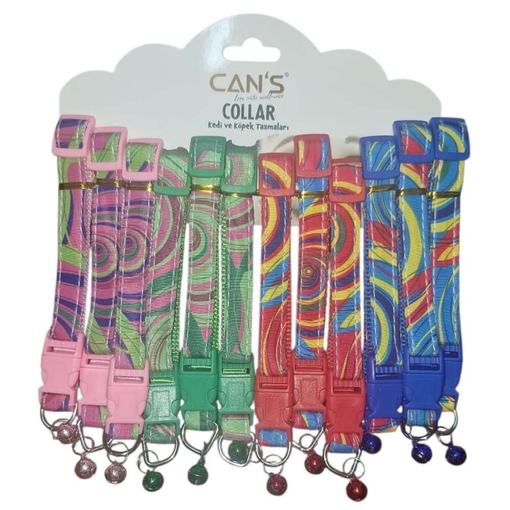 BRC-94 Renkli Zilli Boyunluk 1,5 cm