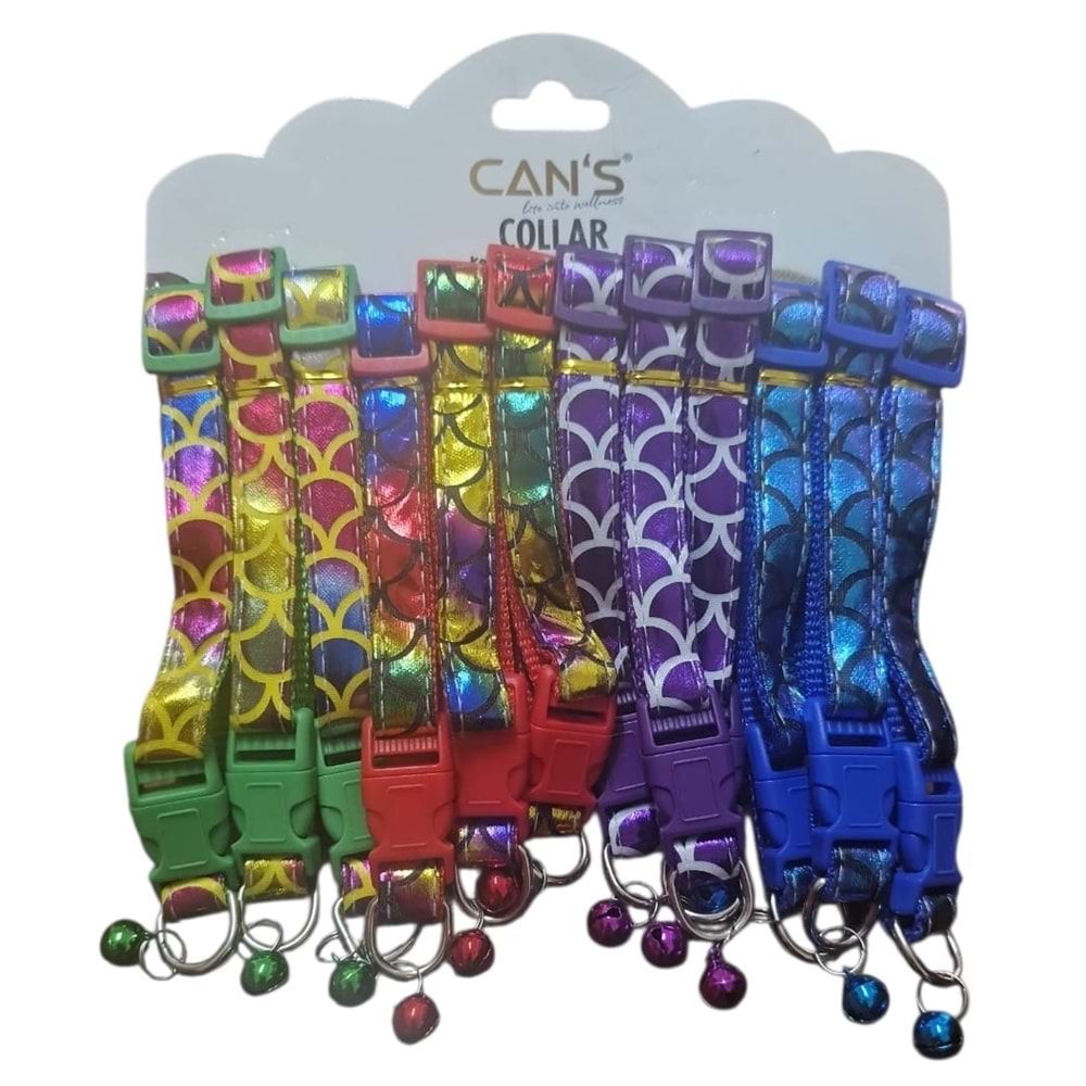 BRC-98 Parlak Zilli Boyunluk 1,5 cm