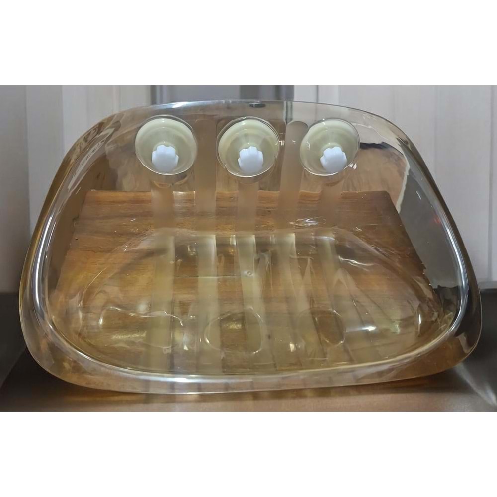 Cans FD0039 3 Vantuzlu 30 x 50 cm Kedi Yatağı