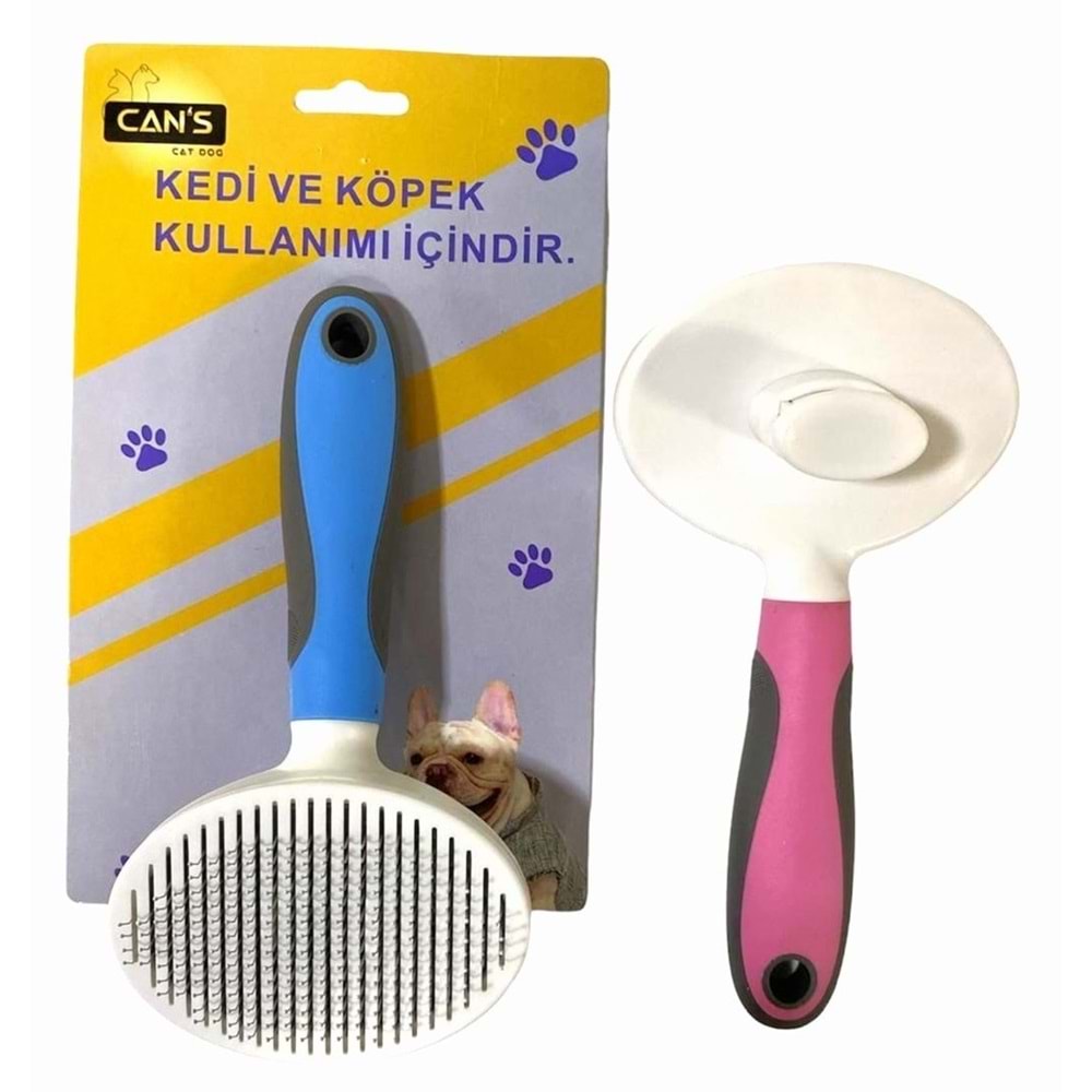 Cans SY0008 İnce Telli Basmalı Tarak 19 x 10 cm