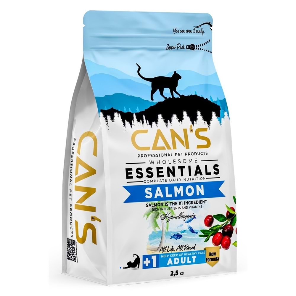 Cans Cat Balıklı Mama 2,5 Kg