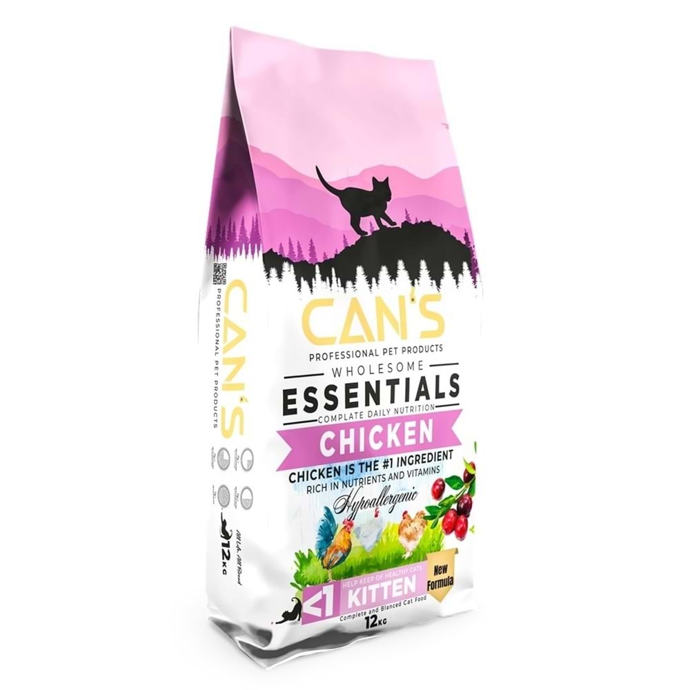 Cans Cat Kıtten Mama 12 Kg