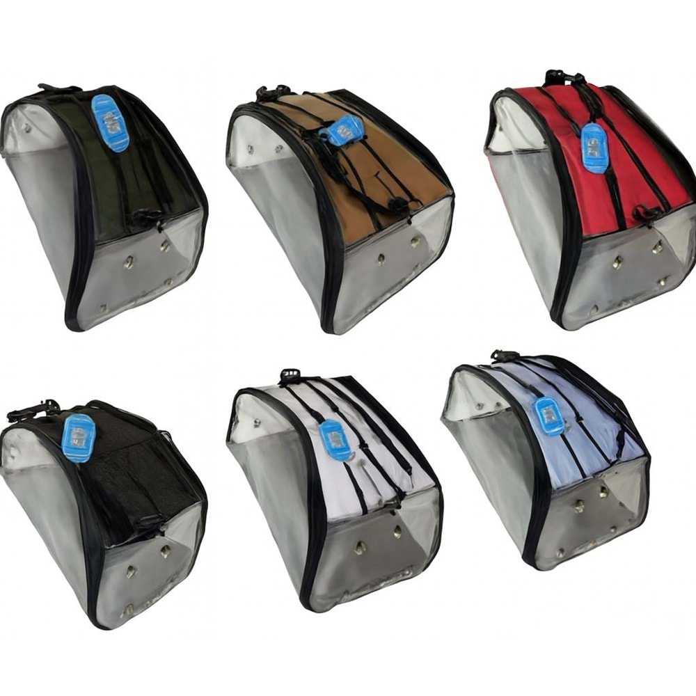 CHAKİE FLYBACK Kol Çantası Şeffaf 47x30x30 cm