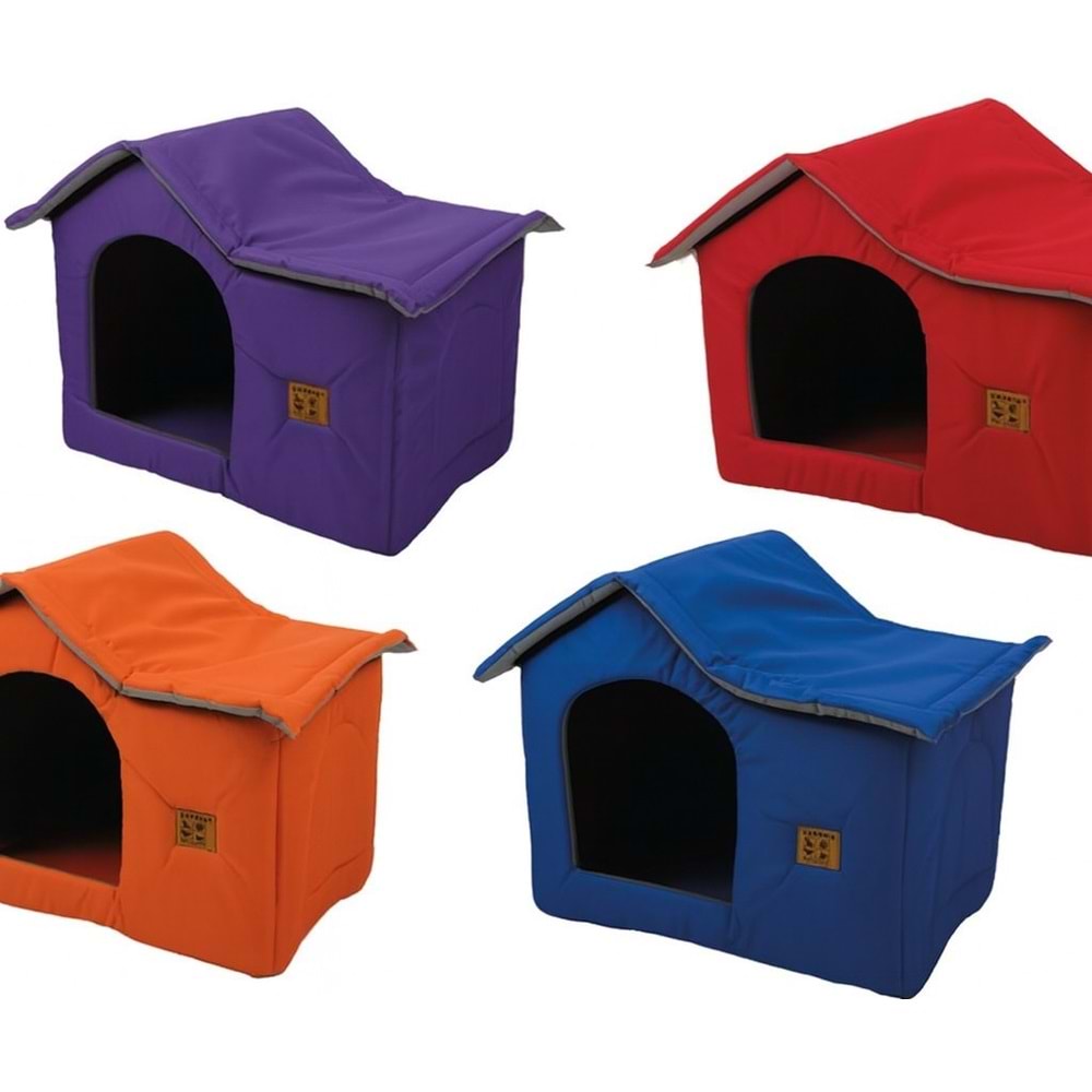 TAY TÜYÜ BÜYÜK ÇATILI EV CHAKİE 40x60x45 cm