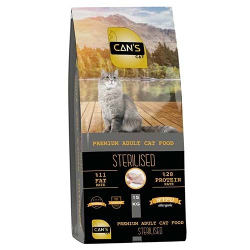 Cans Cat Steril Mama 15 Kg