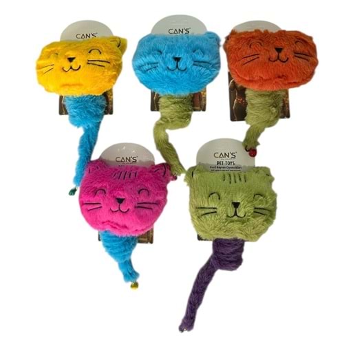 DIAMONDS RD1027 KEDİ KAFALI KUYRUKLU Peluş Oyuncak