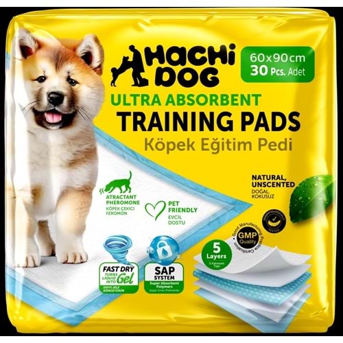 HACHIDOG 30LU EĞİTİM PEDİ YAPIŞKANSIZ