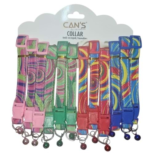 BRC-94 Renkli Zilli Boyunluk 1,5 cm