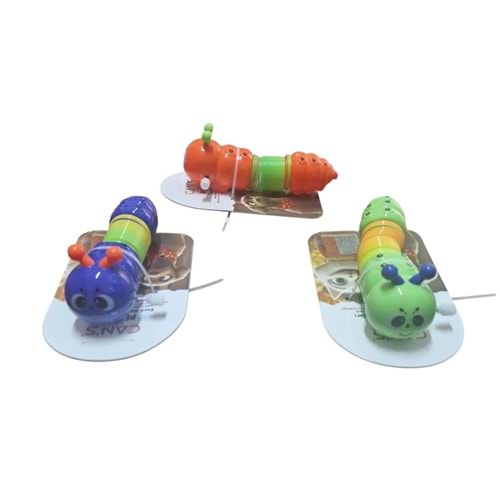 987B-29 Kurmalı Tırtıl Oyuncak