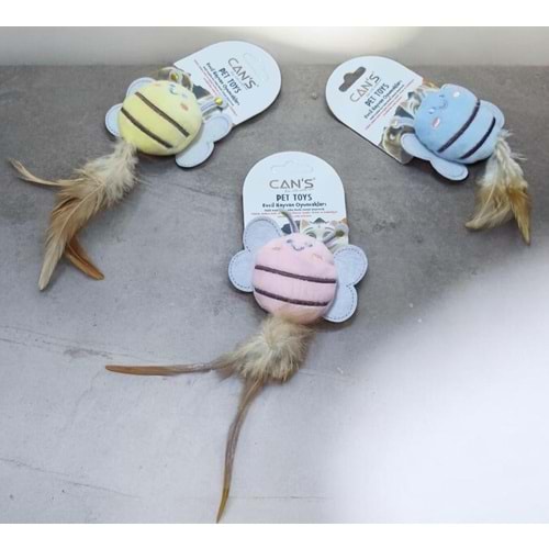 Cans BRC-137 Peluş Tüylü Kelebek Oyuncak