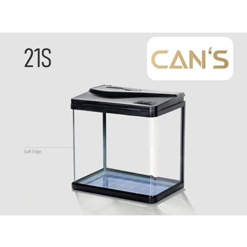 Aquarium 21S-520 50x30x45 cm White/Black