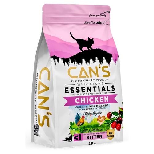 Cans Cat Kıtten Mama 2,5 Kg