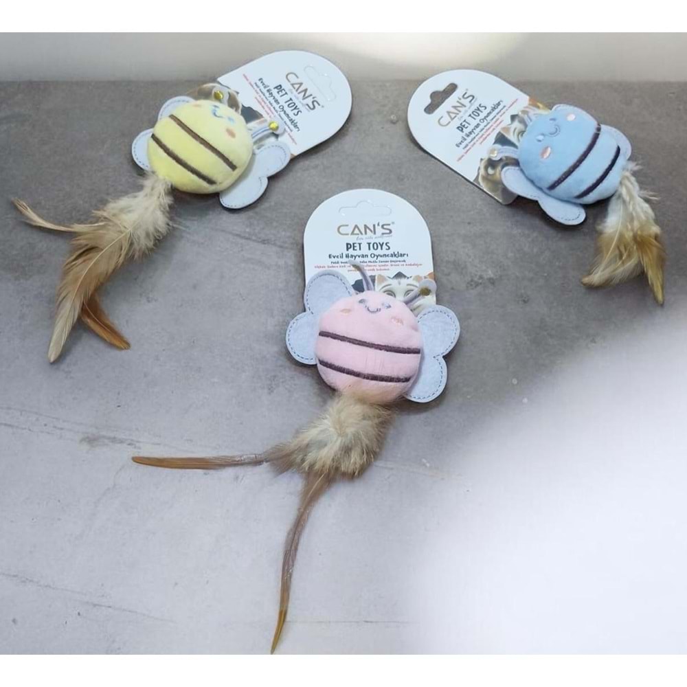 Cans BRC-137 Peluş Tüylü Kelebek Oyuncak