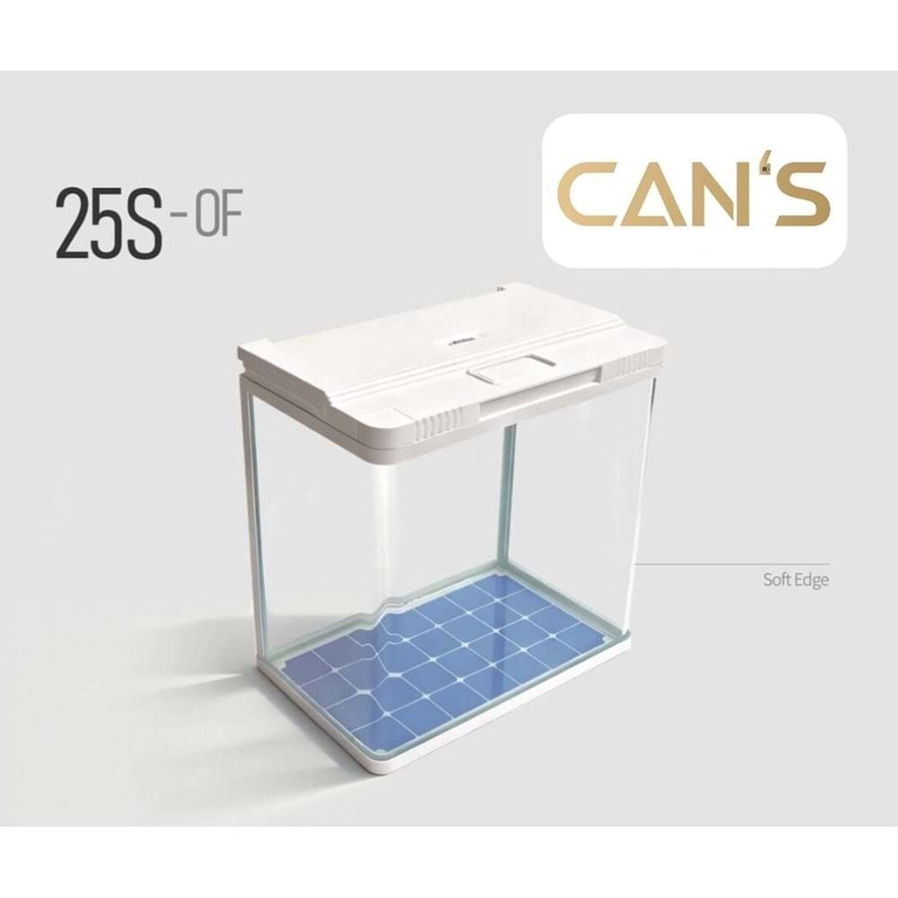 Aquarium 25S-OF-520P 50x30x45 cm Natural Oak/Black Walnut