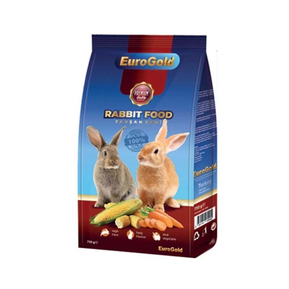 EuroGold Tavşan Yemi 750 Gr.